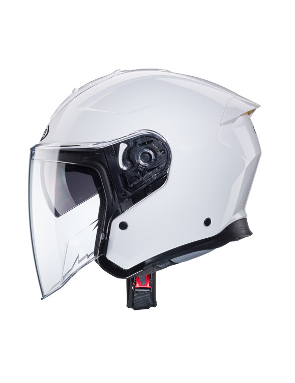 Caberg Flyon II Glossy White Motorcycle Jet Helmet