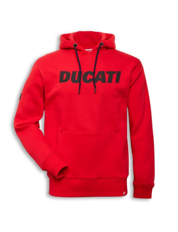 Sweat-shirt d'origine Ducati Logo rouge pour homme 98770340