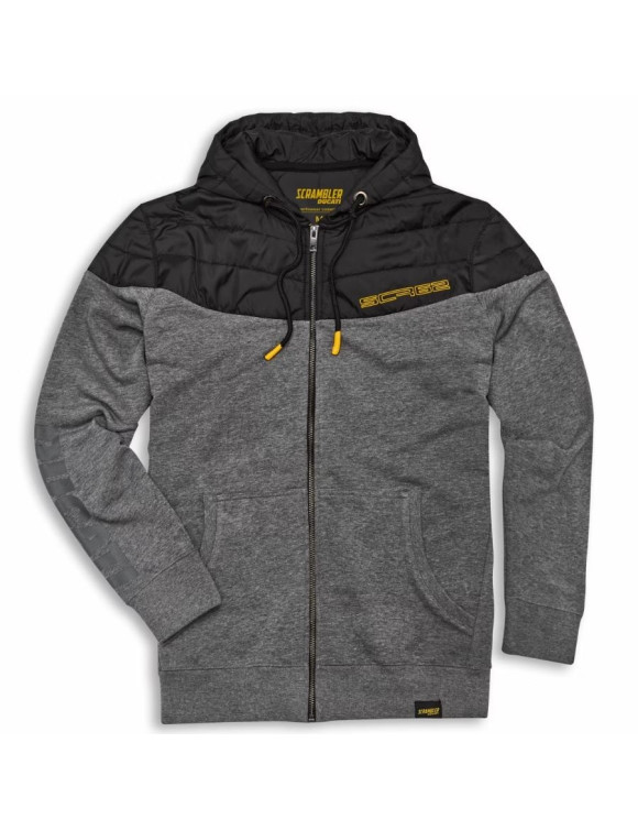 Original Ducati SCR62 Ibrid Herren Sweatshirt 98770757 - 1
