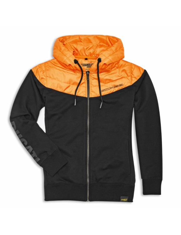 Original Ducati SCR62 Ibrid Orange Damen Sweatshirt 98770759 - 1
