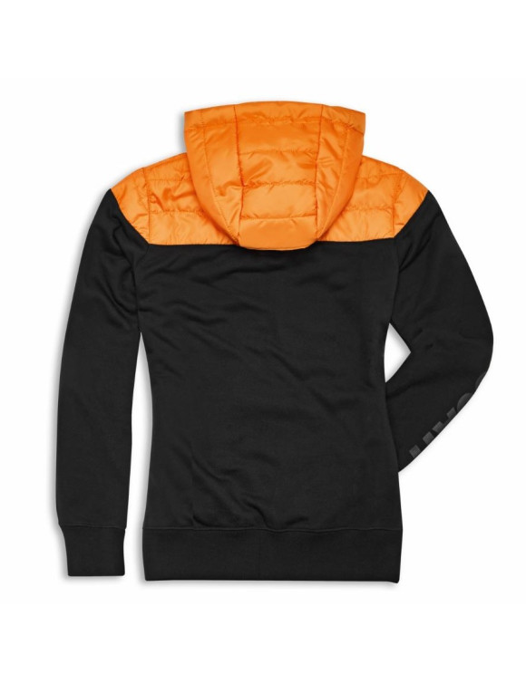 Sudadera Mujer Original Ducati SCR62 Ibrid Naranja 98770759 - 2