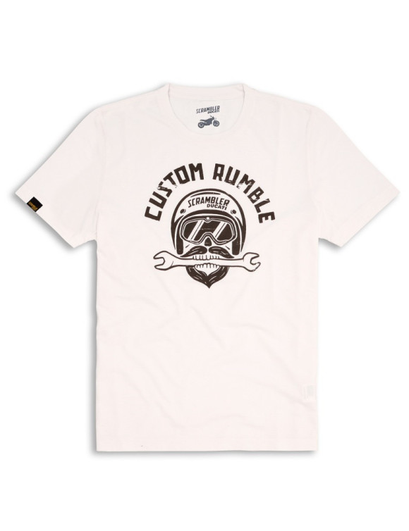 T-shirt d'origine Ducati Custom Rumbler SCR pour homme 98769456