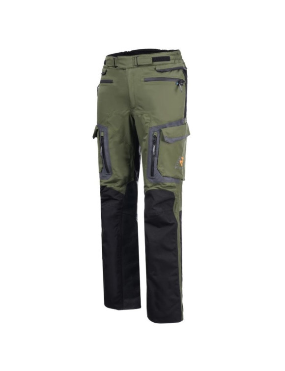 Pantalon moto Rukka Rimo-R TRS noir/vert pour homme RIMOTRSM580