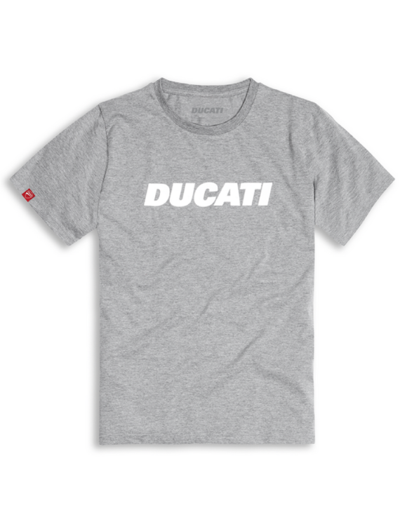 La camiseta algodón Ducati "Ducatiana 2.0" gris jaspeado 98770100
