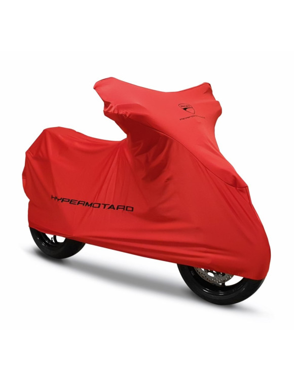 Indoor Motorcycle Cover, Red, Original 97580231AA Ducati HYPERMOTARD 698/RVE