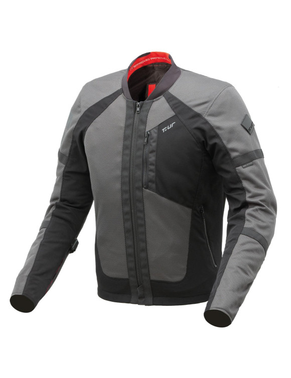 Men's Summer Touring Motorcycle Jacket T.ur Atlas Gray 1401985