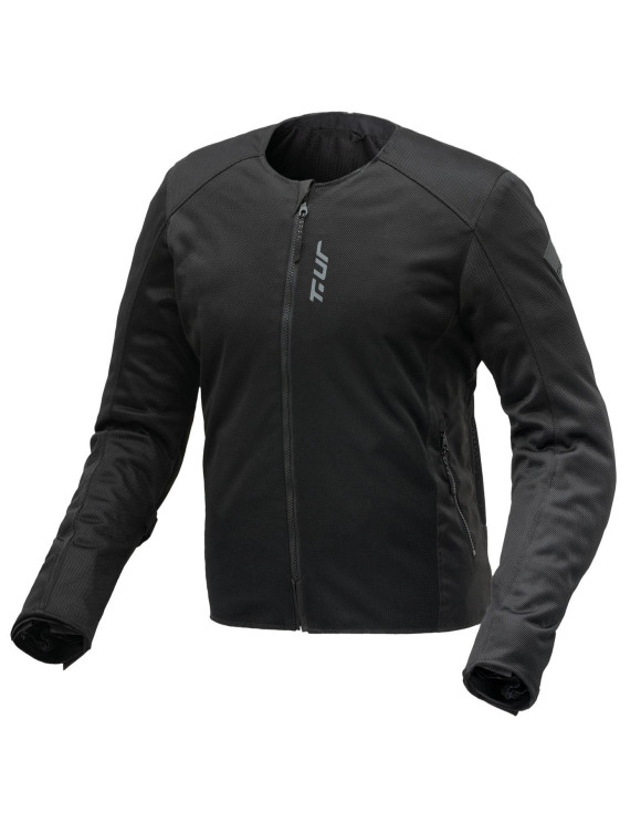 Men's Summer Touring Motorcycle Jacket T.ur Airflow Shield Black 1402275