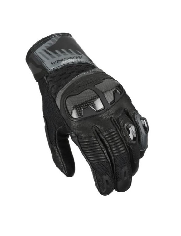 Macna Chizu Black/Grey Men's Summer Motorcycle Gloves 1906315-101