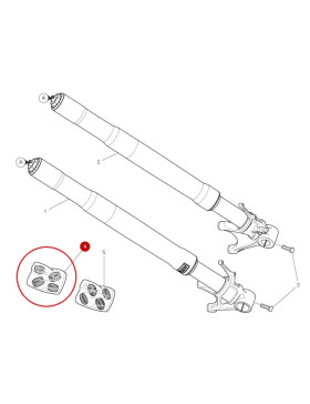 Front Fork Overhaul Kit 34921791A Ducati Superbike/Streetfighter