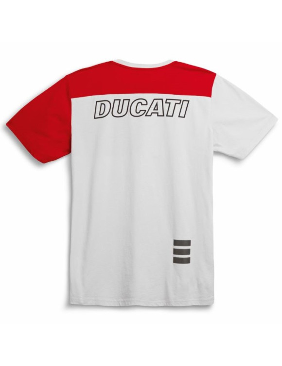 Original Ducati Explorer Weißes Herren-T-Shirt 98771141 - 2