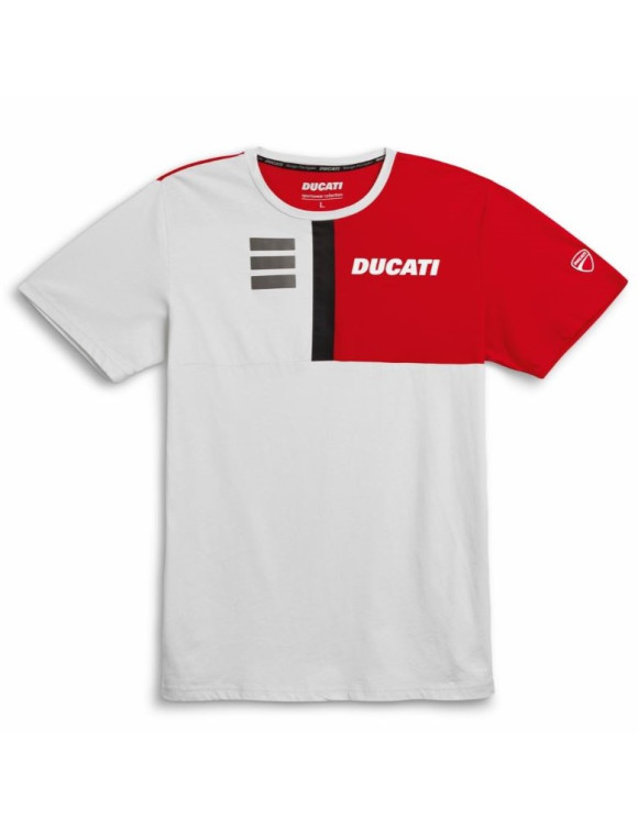 T-shirt homme Ducati Explorer blanc d'origine 98771141
