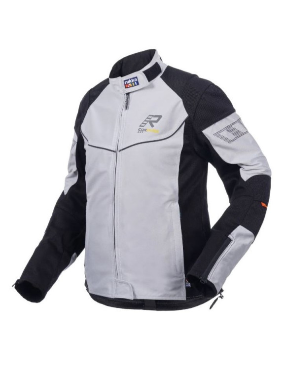 Rukka Airgobina Lady White/Black Women's Motorcycle Jacket 570134720R200