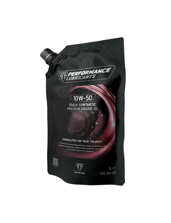 Triumph - Fully Synthetic Engine Oil 10W-50, 1 Liter for Bonneville T100 / T120 (PLFS23001-1050)
