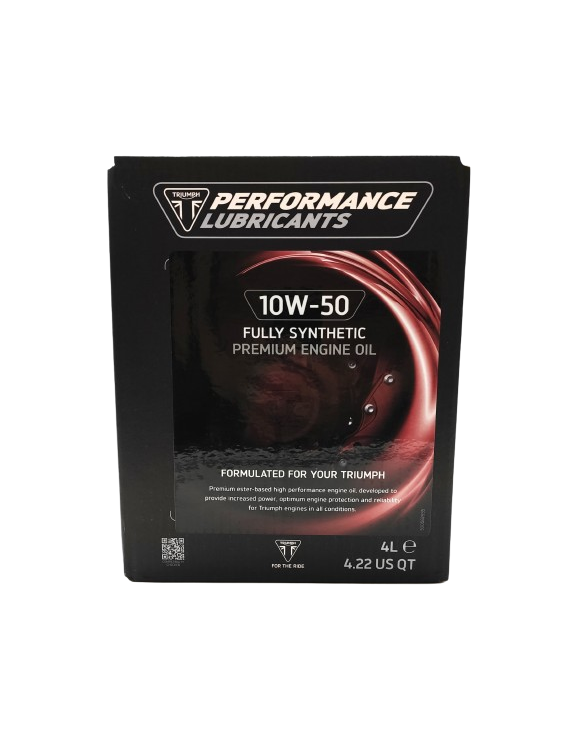 Triumph - Lubricating Oil 10W-50 Fully Synthetic, 4 Liters - PLFS23004-1050