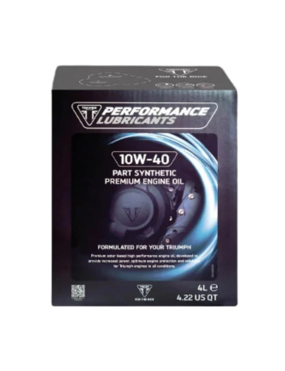 Triumph - Part Synthetic Engine Oil 10W-40, 4 Liters - PLSS23004-1040