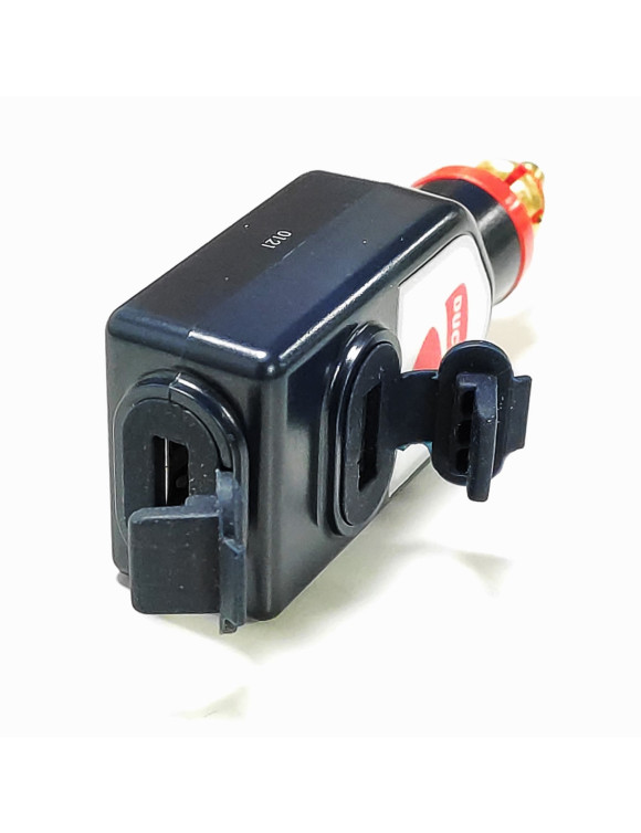 Adaptateur double USB, 96681101AA, Ducati Multistrada v2-v4-950-1200-1260 - 4 Adaptateur double USB, 96681101AA, Ducati Multistrada v2-v4-950-1200-1260 - 4