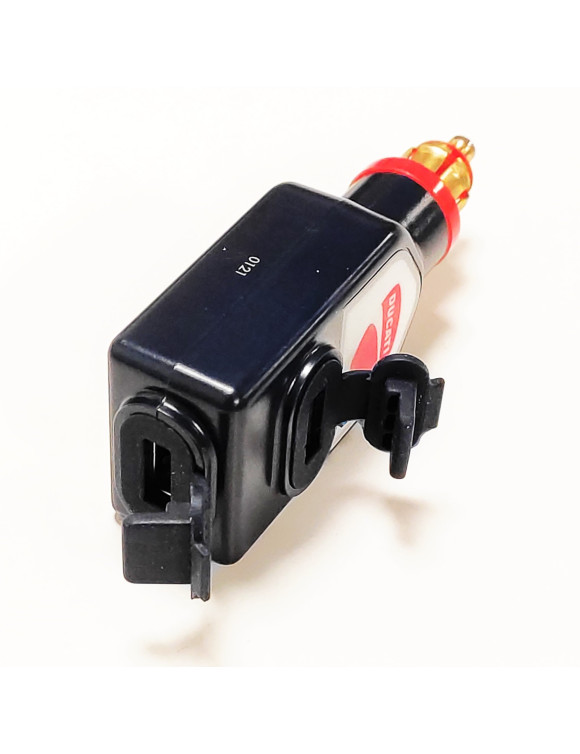 Adaptador USB doble, 96681101AA, Ducati Multistrada v2-v4-950-1200-1260 - 5 Adaptador USB doble, 96681101AA, Ducati Multistrada v2-v4-950-1200-1260 - 5