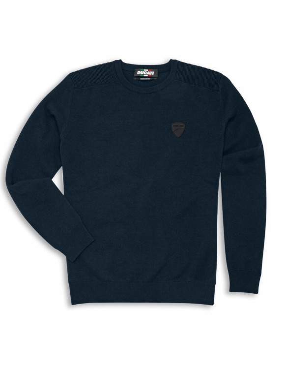 Sudadera de hombre original Ducati Smart azul marino 98770171 - 1