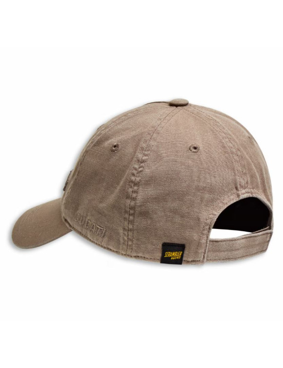 Original Ducati SCR62 Element Beige Unisex Cap 987707670 - 2