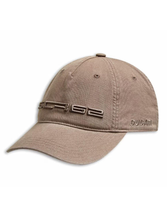 Casquette unisexe d'origine Ducati SCR62 Element beige 987707670 - 1