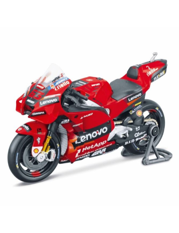 Motorcycle Model 1:18 Original Ducati GP Bagnaia 2022 Red 987712350