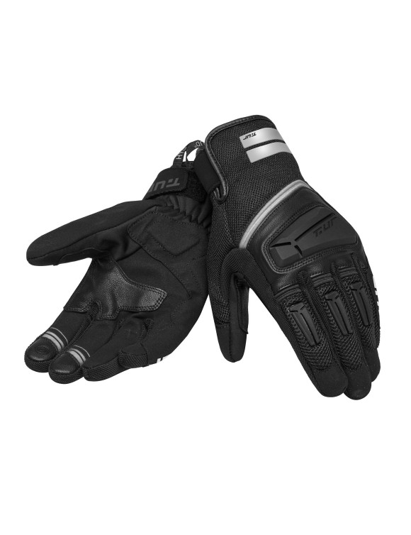 T.ur G-Five Hydroscud Men's Summer Motorcycle Gloves® Black 1106145