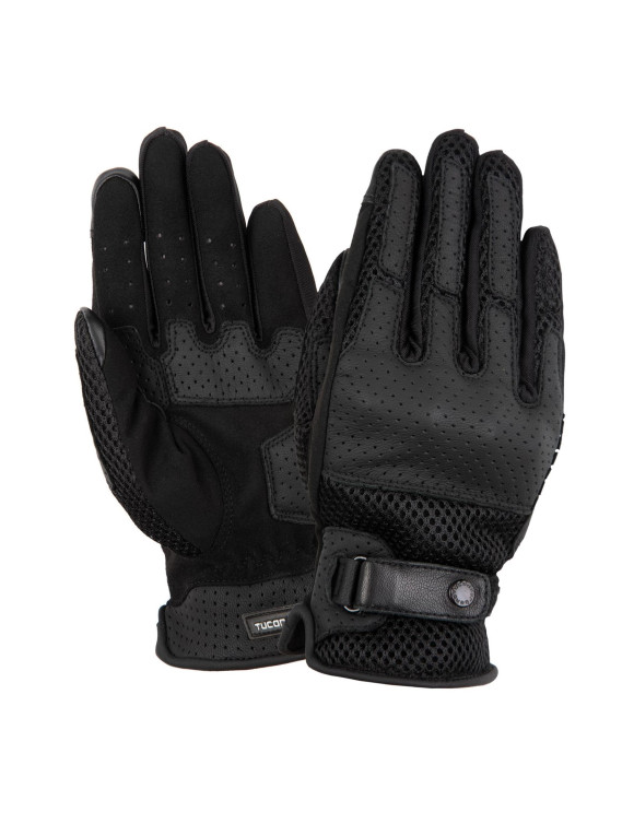 Tucano Urbano Wendy Lady Black Women's Summer Motorcycle Gloves 1105600