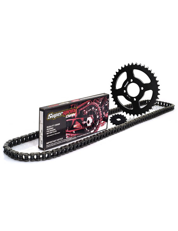 Chain, Crown and Sprocket Kit for Royal Enfield Meteor 350 - SuperSprox 101867E