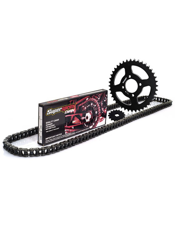 Chain and Sprocket for Benelli BN 125 / QJ TRX 125 - Supersprox 101862E