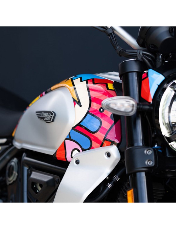 Lackiertes Verkleidungsset in limitierter Auflage von Van Orton Design Ducati Scrambler Icon 97181351AA - 3