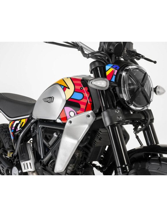 Lackiertes Verkleidungsset in limitierter Auflage von Van Orton Design Ducati Scrambler Icon 97181351AA - 4