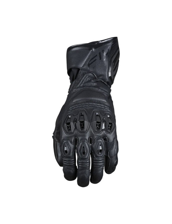 Five RFX3 EVO Black Men's Summer Motorcycle Gloves 81326