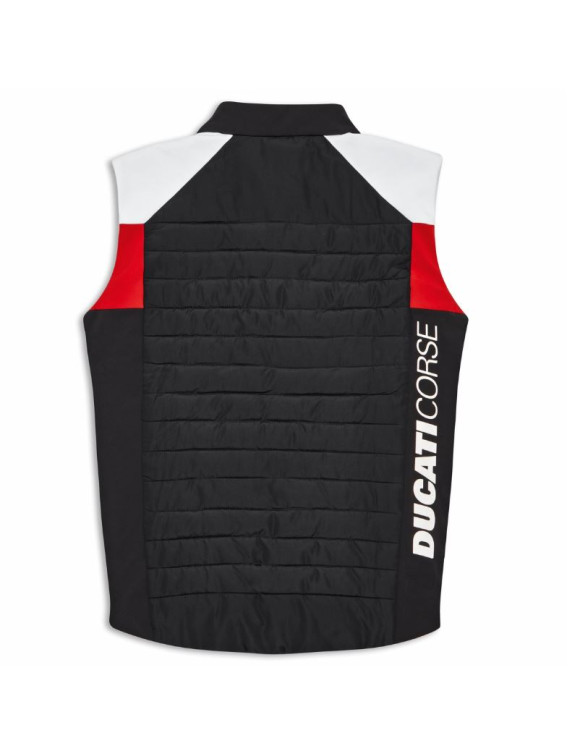 Gilet da Uomo Originale Ducati DC Thrill 2.0 Black/Red White 98770784 - 2