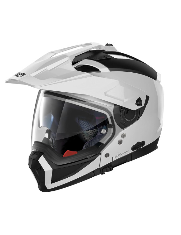 Nolan N70-2 X Classic White Glossy Crossover Motorcycle Helmet N7Y000027005