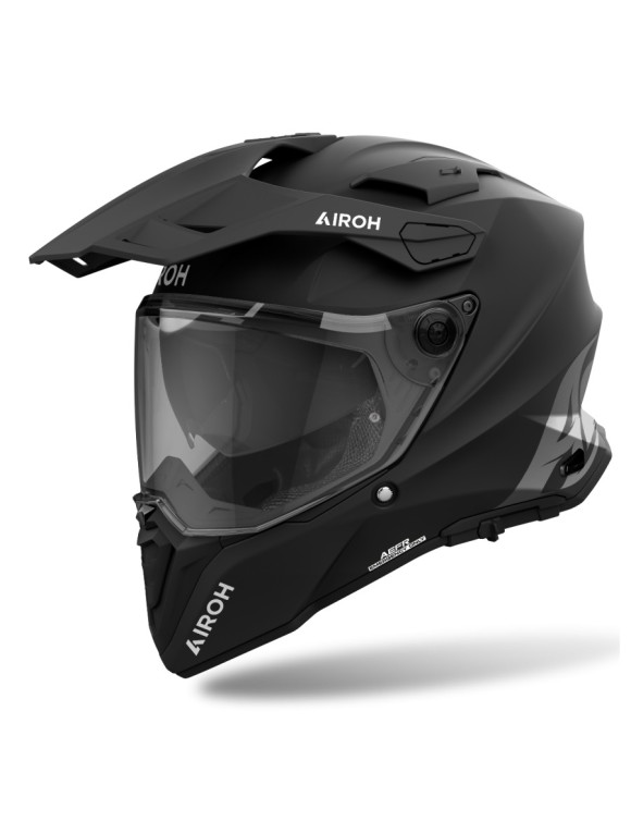 Airoh Commander 2 Reveal Matt Black Full Face Motorcycle Helmet AI54A13111E0C