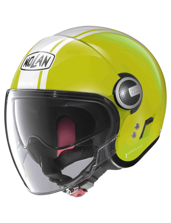 Nolan N21 Visor Dolce Vita 122 Glossy Jet Motorcycle Helmet N2Y000589122