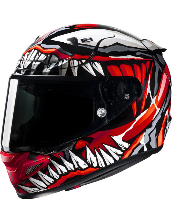 HJC RPHA12 Maximized Venom Marvel MC1SF Matt/Glossy Full Face Motorcycle Helmet 1290710