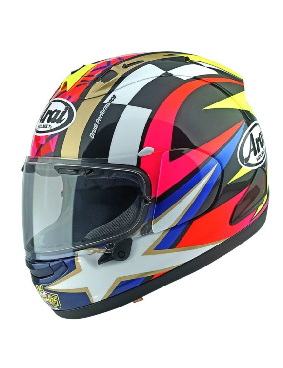 Arai RX-7 V EVO Schwantz 30TH Glossy Full Face Motorcycle Helmet AR2996S30