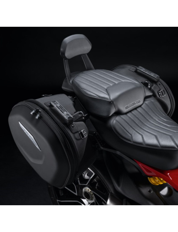 Paar halbstarre Seitenkoffer mit LED-Bremslicht 96782132AA Ducati Diavel V4 - 3