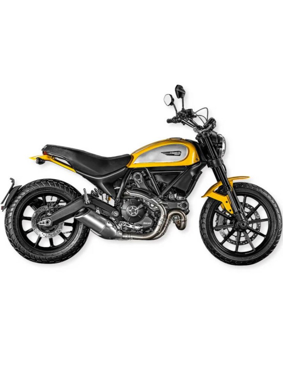 Motocicleta original Ducati Scrambler® 1:18 Modelo 987694370 - 1