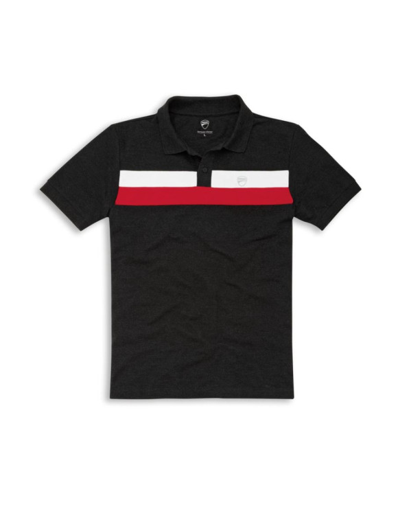 Original Ducati DStripes Black/Red Men's T-Shirt 98770076 - 1