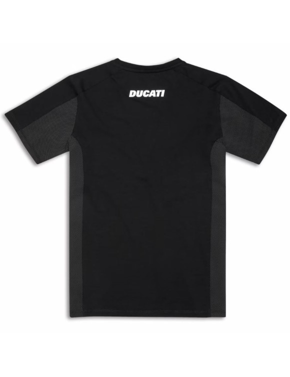 Camiseta Hombre Original Ducati Reflex Attitude 2.0 Negra 98770557 - 2
