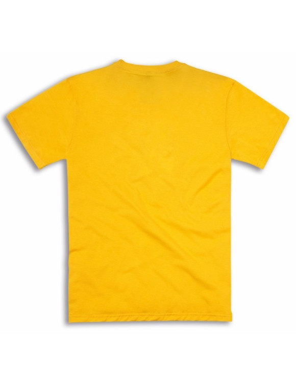 T-Shirt da Uomo Originale Ducati SCR Icon Yellow 98770451 - 2