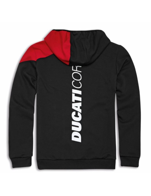 Original Ducati DC Speed ​​Men's Sweatshirt Black/Red 98771074 - 2