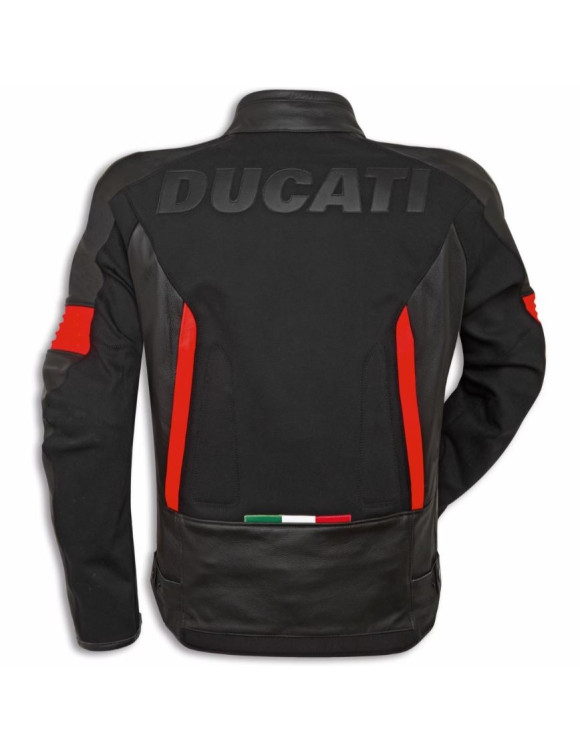 Original Ducati Fighter C2 Black/Red Men's Motorcycle Jacket9810747 - 2