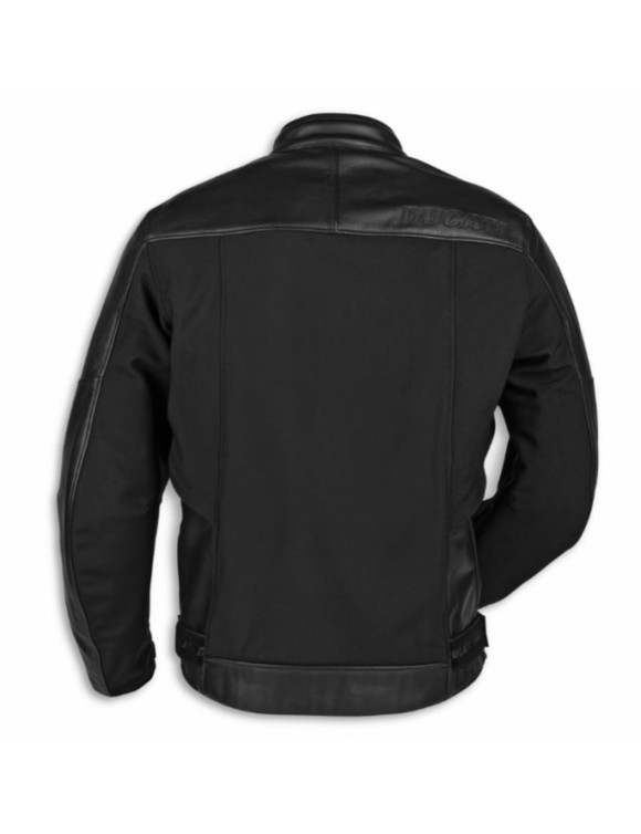 Original Ducati Logo C1 Black Men's Motorcycle Jacket 9810898 - 2