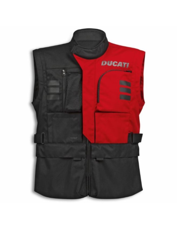 Giacca Moto da Uomo Originale Ducati Explorer Black/Red 98108818 - 3