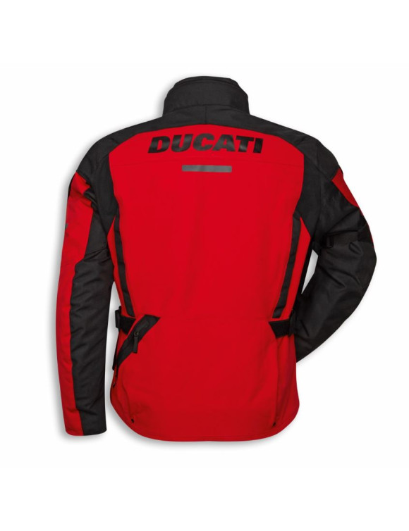 Chaqueta de moto para hombre original Ducati by Spidi Tour C4 rojo negro 98107365