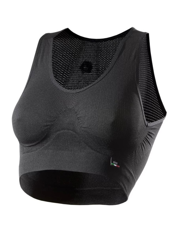 Sixs Black F-RG-V3 Technical Sports Underwear Bra