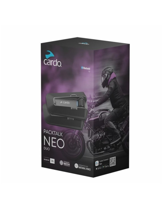 Cardo Packtalk Neo Duo Bluetooth 5.2 intercom PTN00101